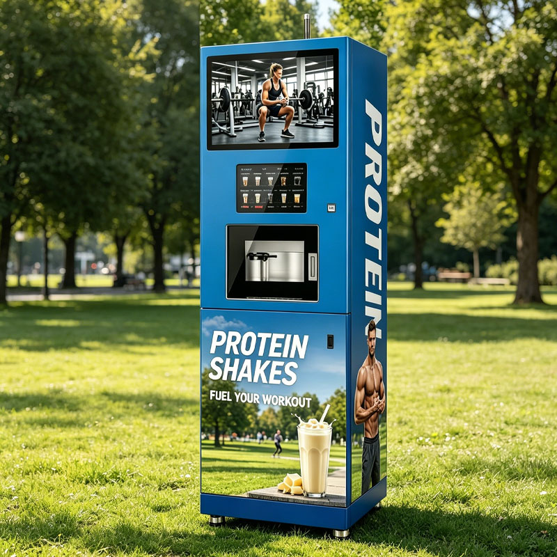 Popcorn Vending Machine - Protein Smoothie Vending Machine Self Service