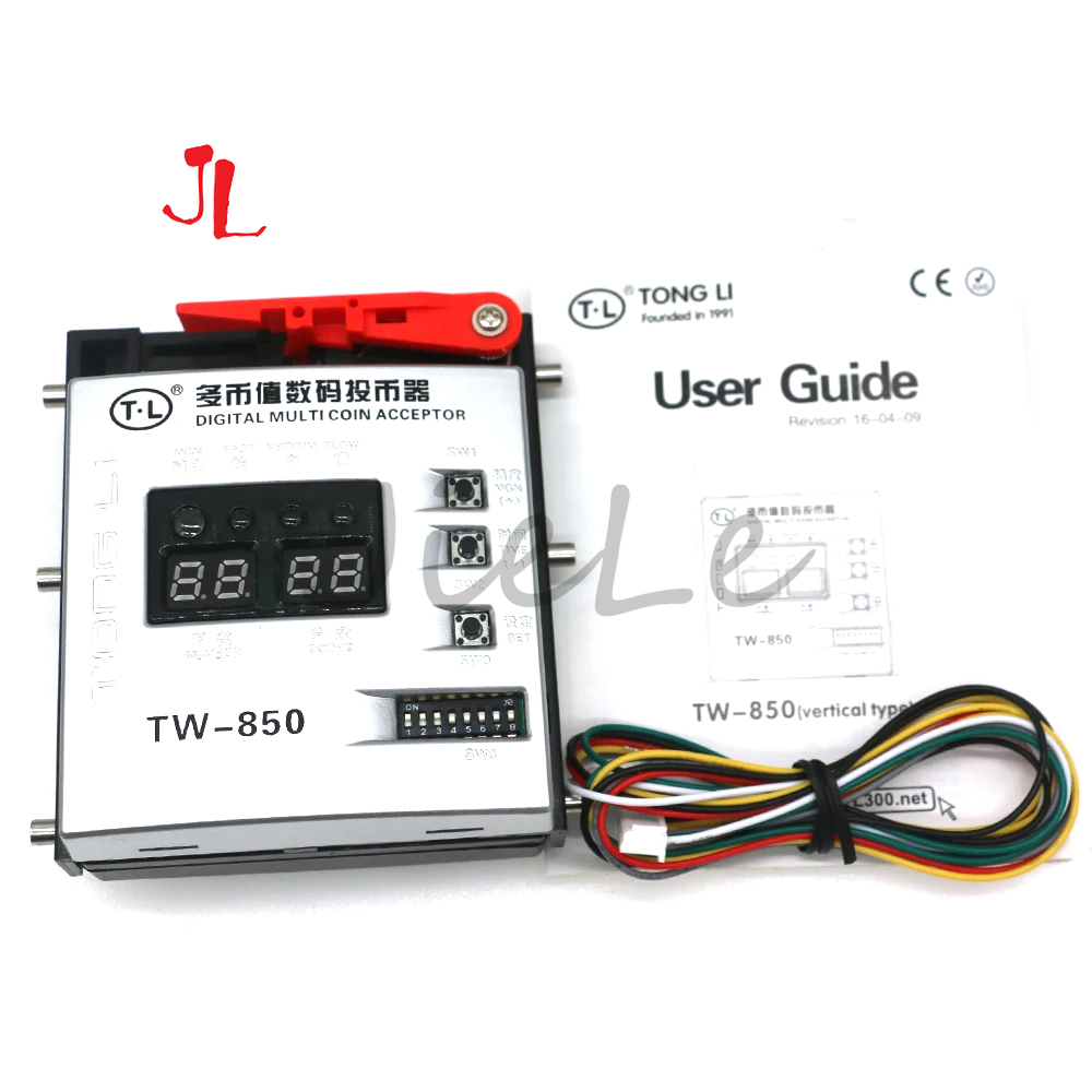 Arcade Vending Machine - TL TW-850 Multi Coin Acceptor, 5