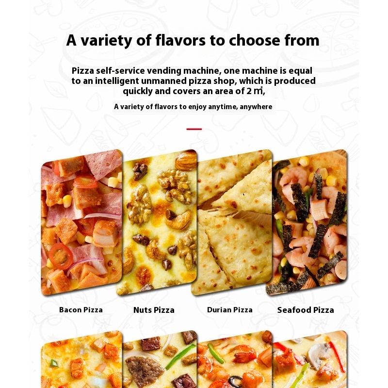 Pizza Vending Machine, Pizza M - Popcorn Vending Machine recension och pris