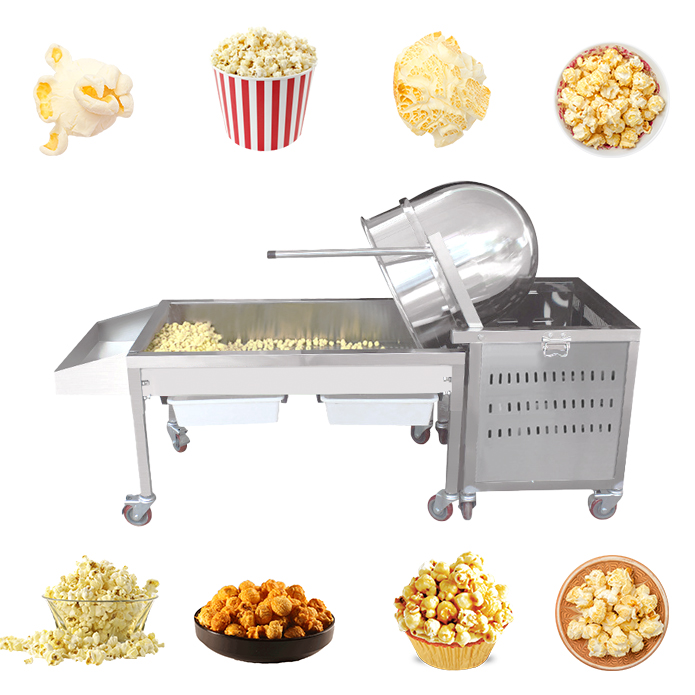 Commercial Fully Automatic Pop - Popcorn Vending Machine recension och pris
