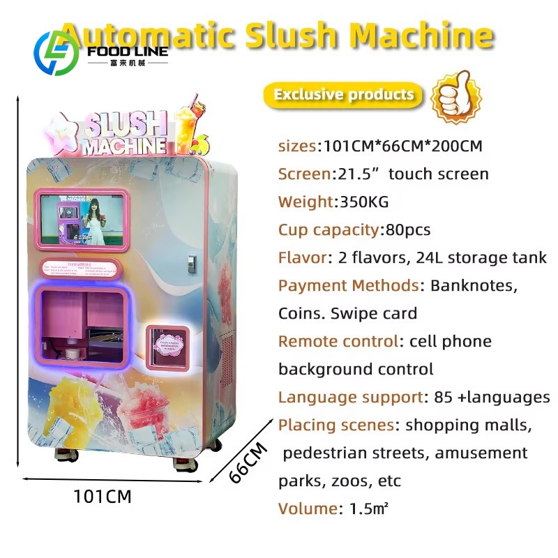 Customized Modern Smoothie Ven - Slushie Machine Vending recension och pris