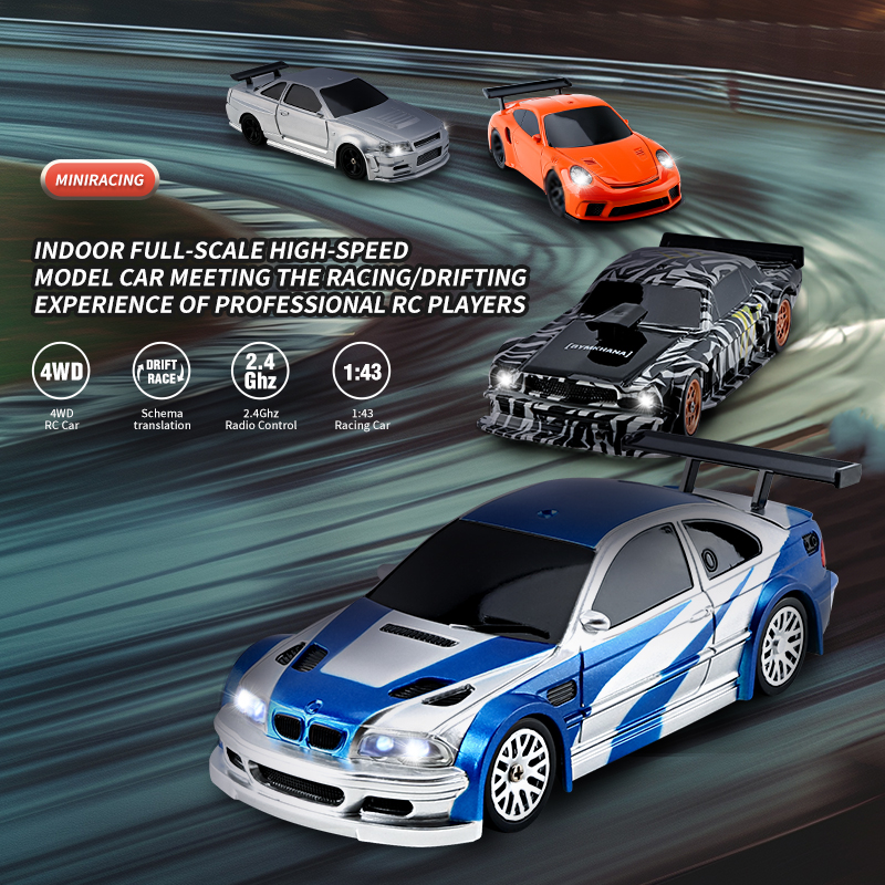 Upgraded Gyro 1/43 RC Drifting - Racing Arcade Cabinet recension och pris