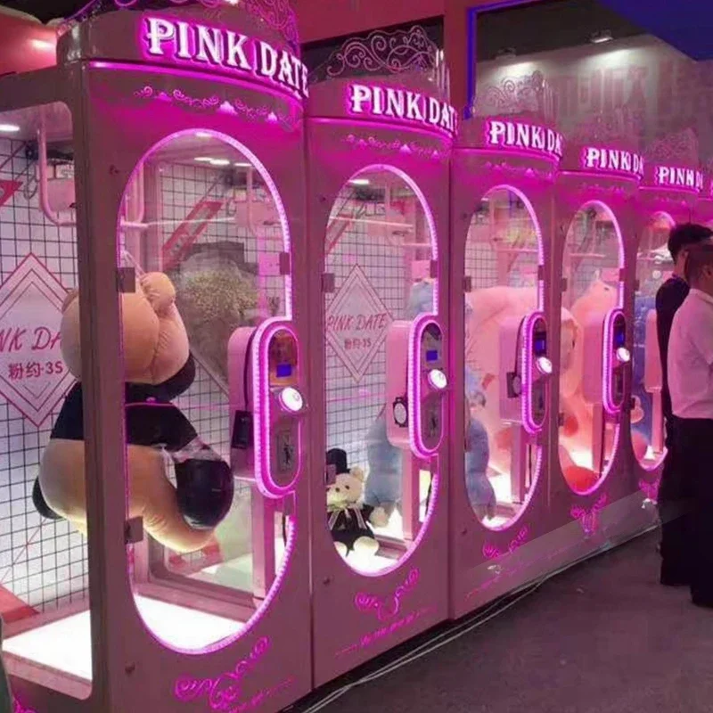 A- Pink Date Scissors Cut Priz - Arcade Toy Vending Machine recension och pris