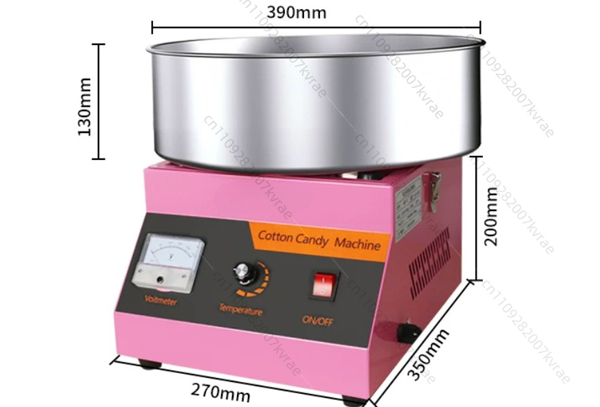 Commercial Automatic Cotton Ca - Candy Floss Machine recension och pris