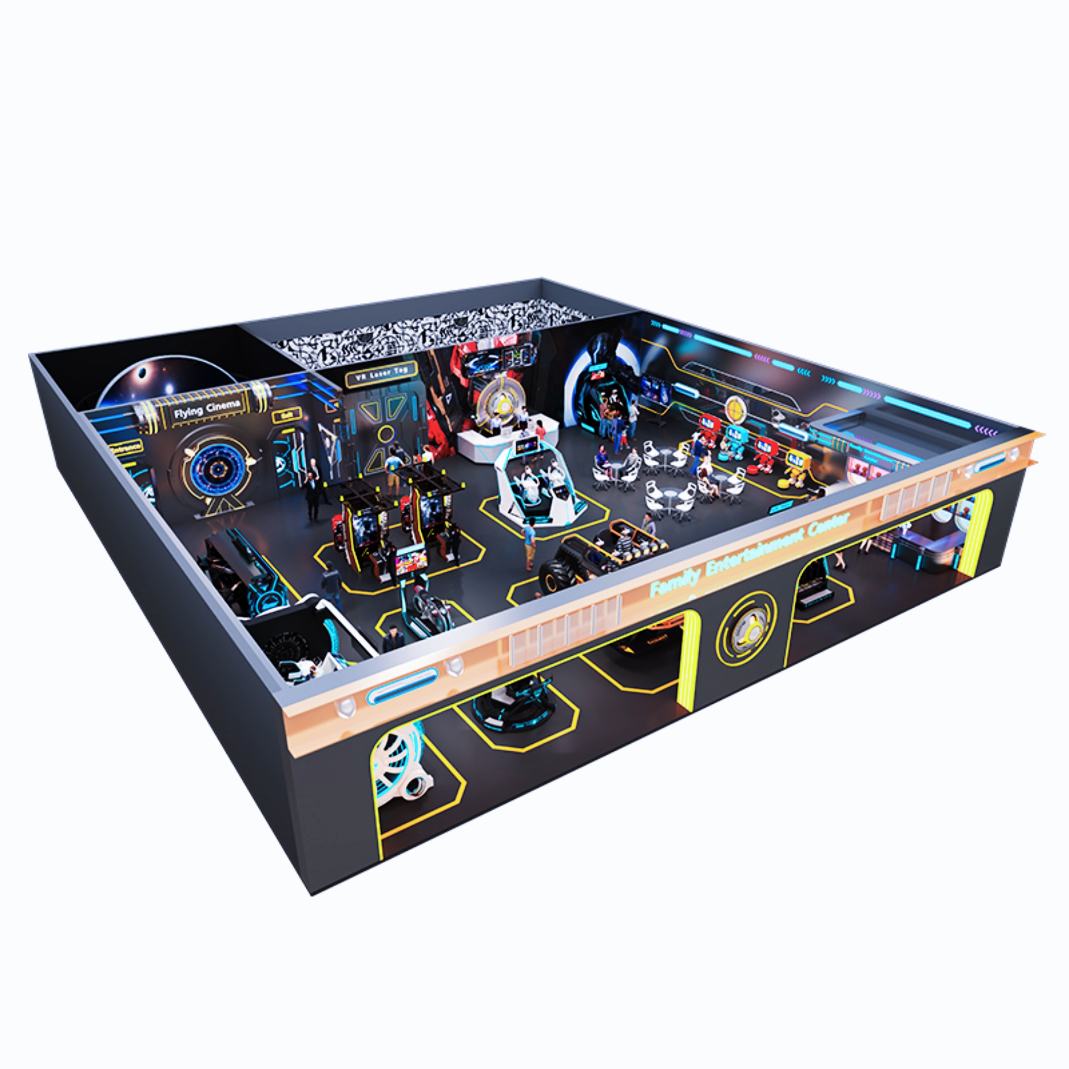 VR Amusement Park 5D 7D 9D Arc - Arcade Games & Vending Llc Photos recension och pris