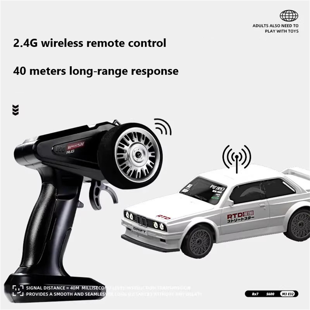 K1/K2/K3 RTR 1/43 2.4G 4WD Min - Racing Arcade Cabinet recension och pris