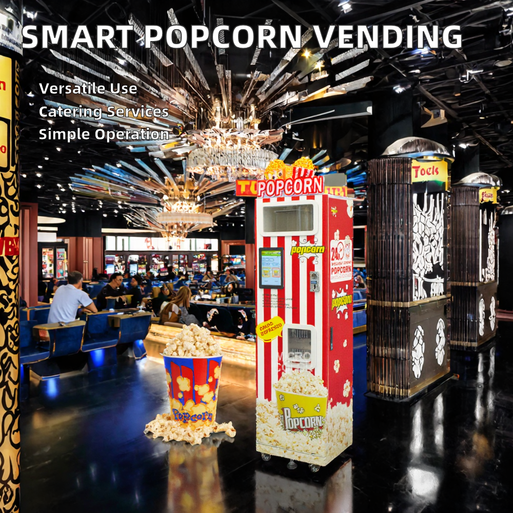 Full Automatic  Commercial Pop - Popcorn Vending Machine recension och pris