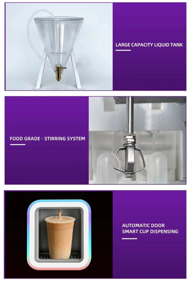 Protein Smoothie Vending Machi - Popcorn Vending Machine recension och pris