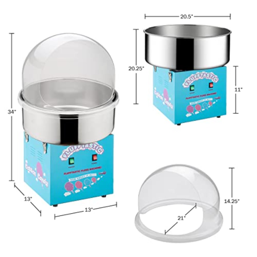 Cotton Candy Machine 1000W Flo - Candy Floss Machine recension och pris