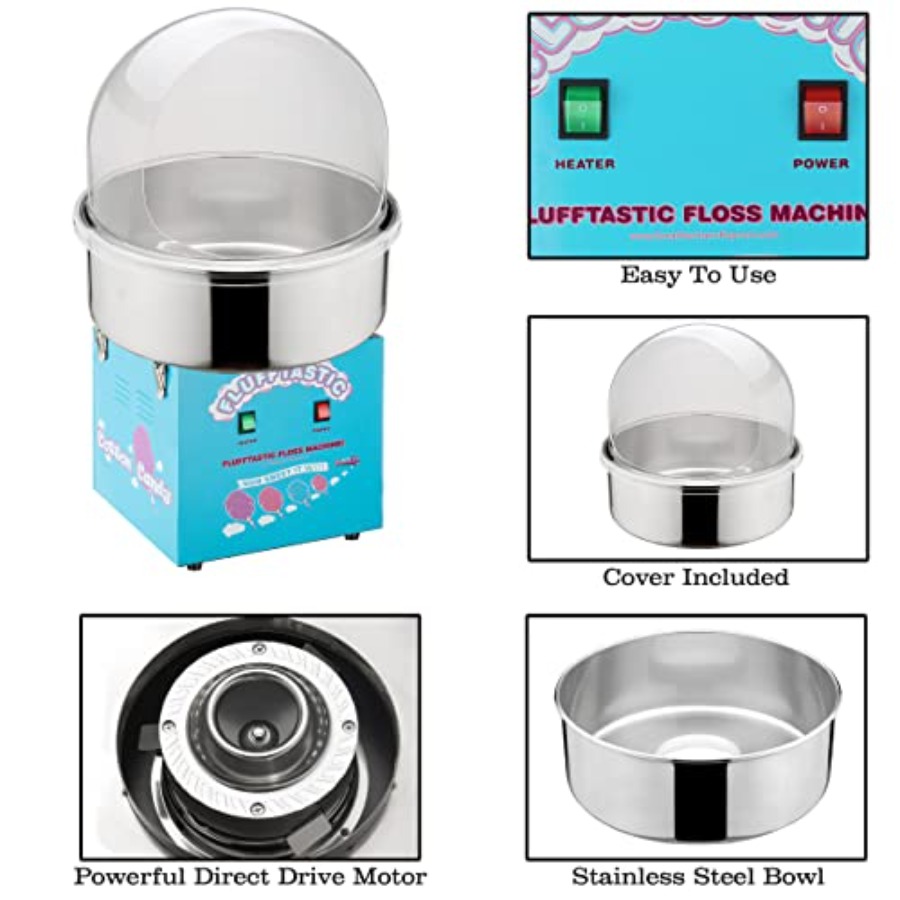 Cotton Candy Machine 1000W Flo - Candy Floss Machine recension och pris