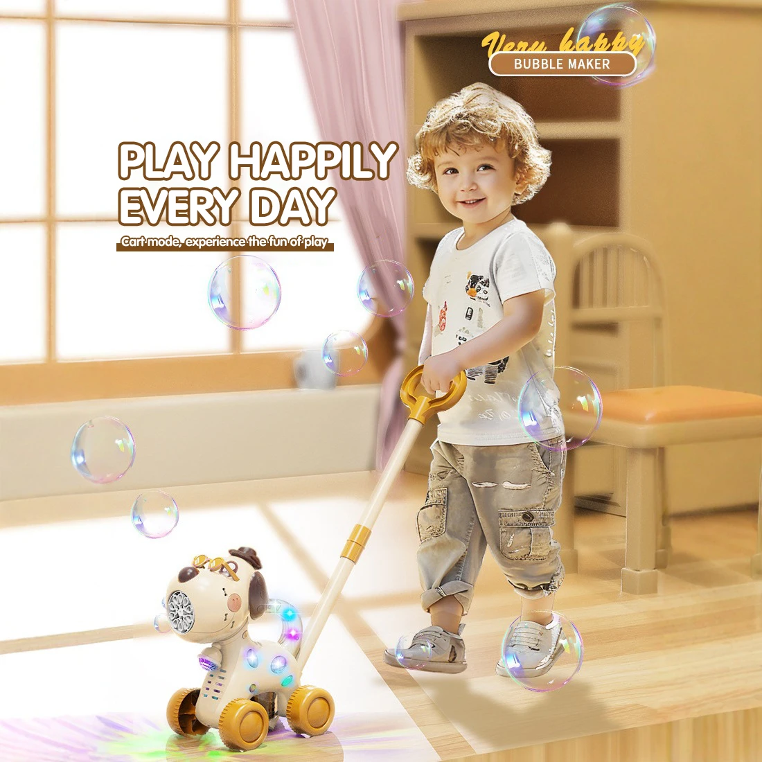 2in1 Electric Bubble Cart Hand - Bubble Gum Machine recension och pris