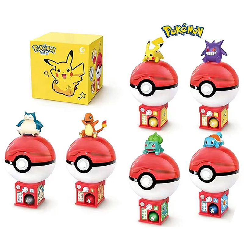 Pokemon Gacha Machine Toy Anim - Vending Game recension och pris