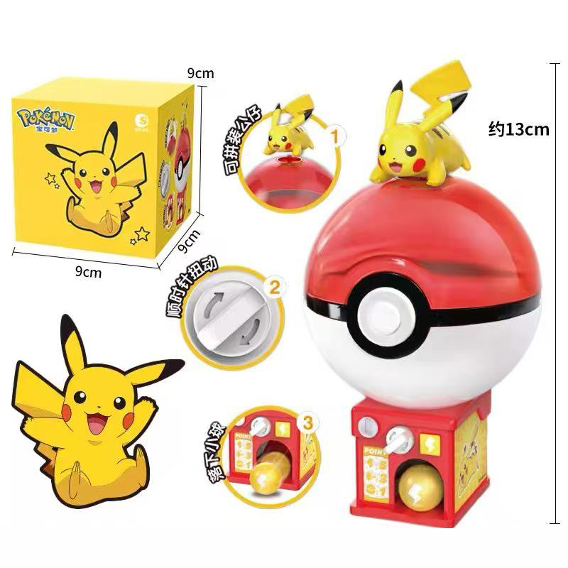 Pokemon Gacha Machine Toy Anim - Vending Game recension och pris