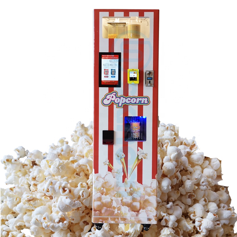 24-Hour self-service popcorn v - Popcorn Vending Machine recension och pris