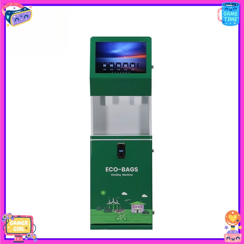 Custom Smart Plastic Bag Recyc - Vending Machine Qr Code recension och pris