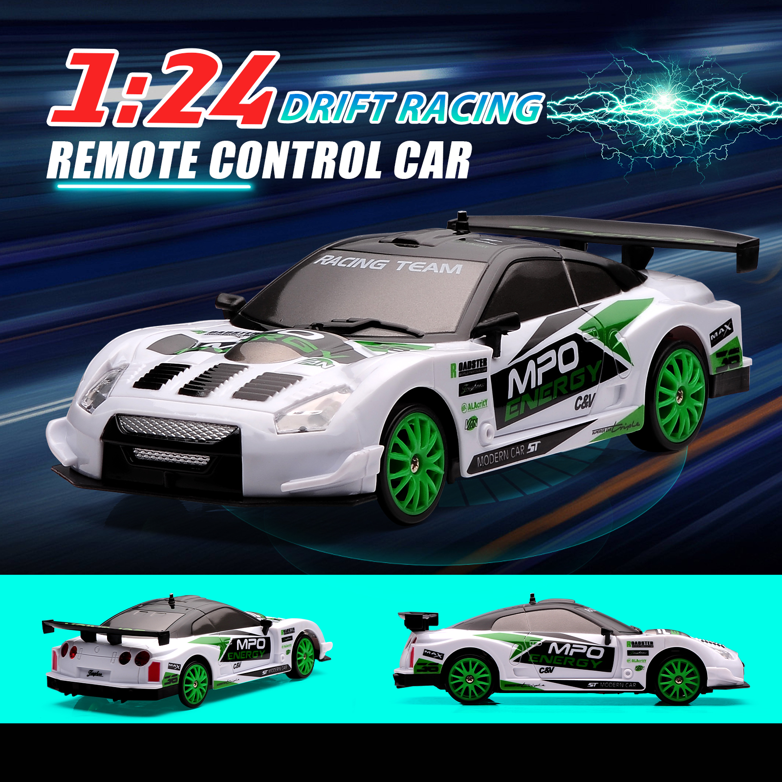 1:24 RC Drift Car 2.4G 4WD Hig - Racing Arcade Cabinet recension och pris
