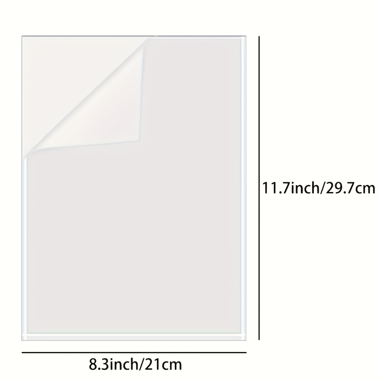20/50 Sheets A4 Self-Adhesive  - Photo Booth Machine recension och pris