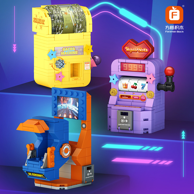 Trendy Arcade Mini Game Consol - Lego Arcade Vending Machine recension och pris