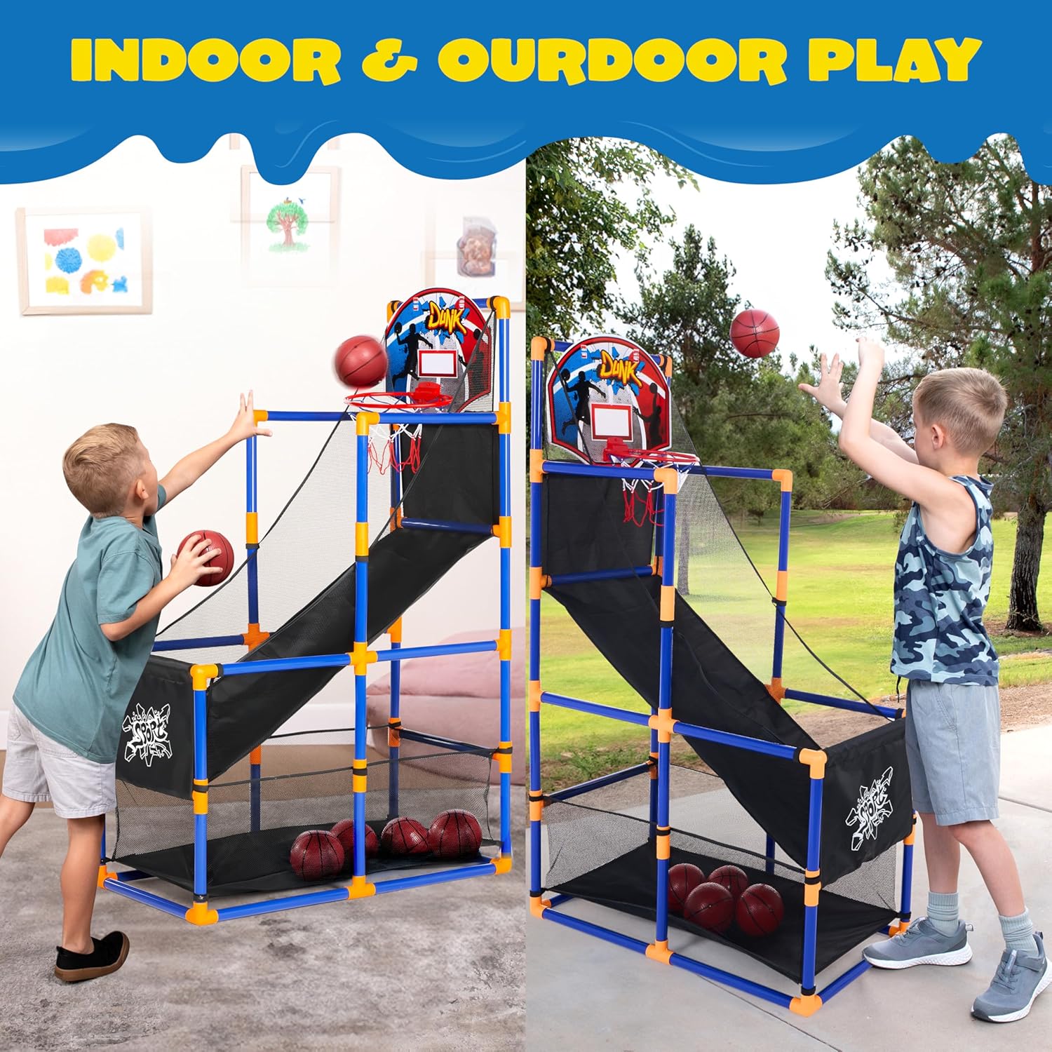Arcade Basketball Game Set wit - Arcade Games & Vending Llc Photos recension och pris