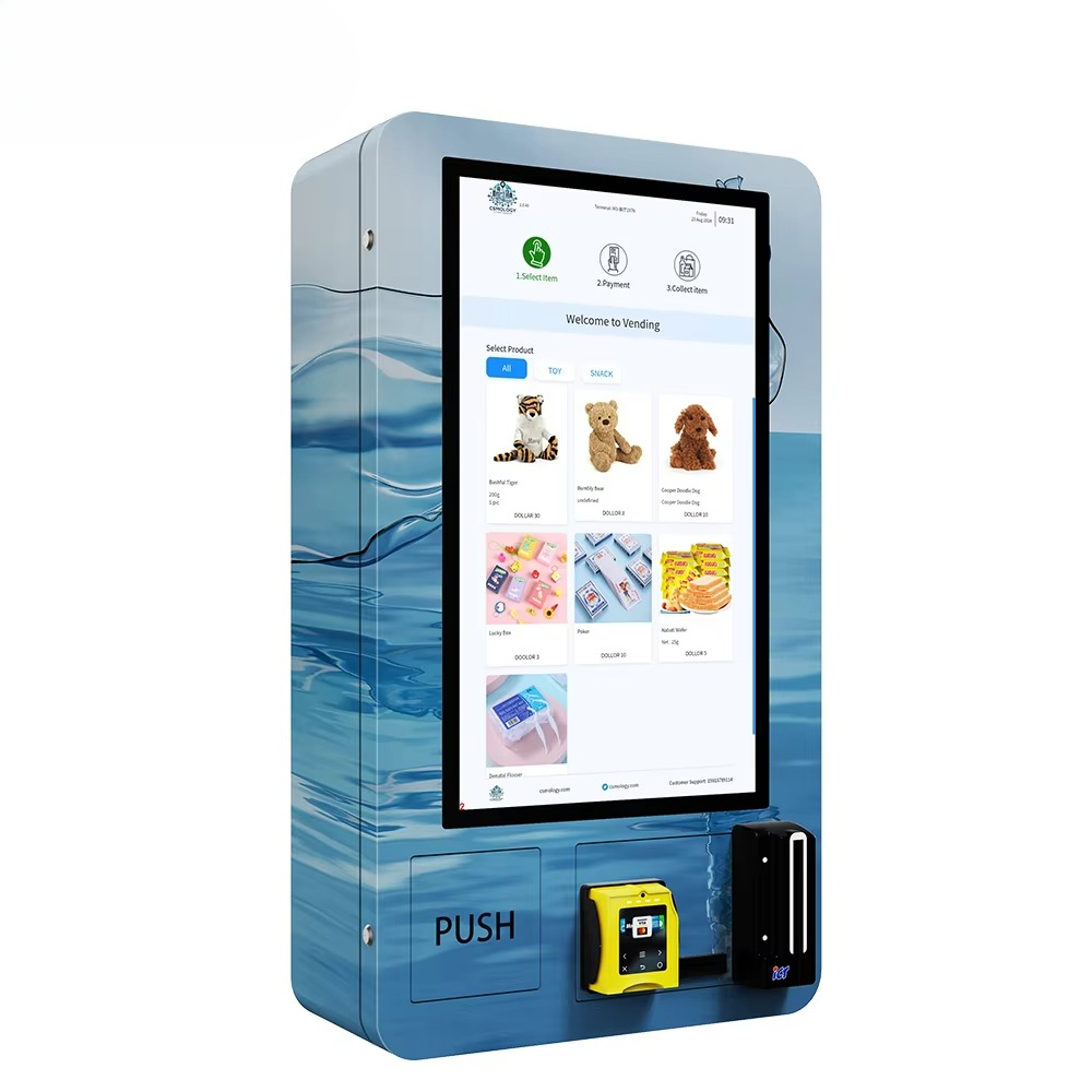Small Metal Drinks Desktop Ven - Vending Machine Qr Code recension och pris