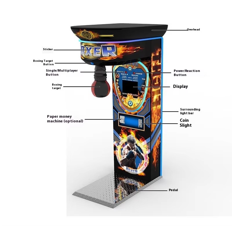 Black King Boxing Arcade Machi - Arcade Games & Vending Llc Photos recension och pris