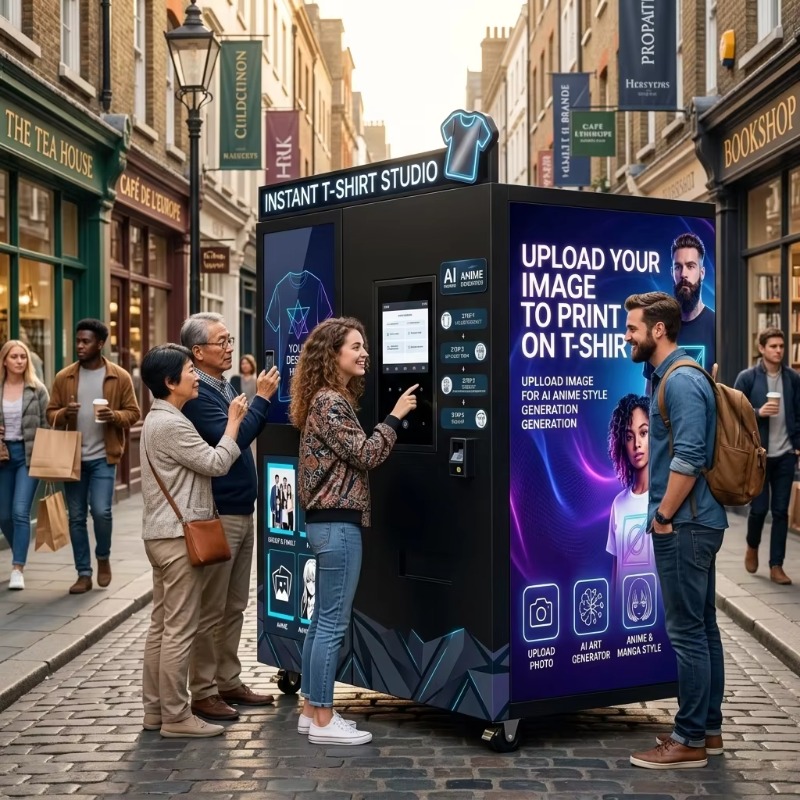AI Intelligent Generation Clot - Popcorn Vending Machine recension och pris