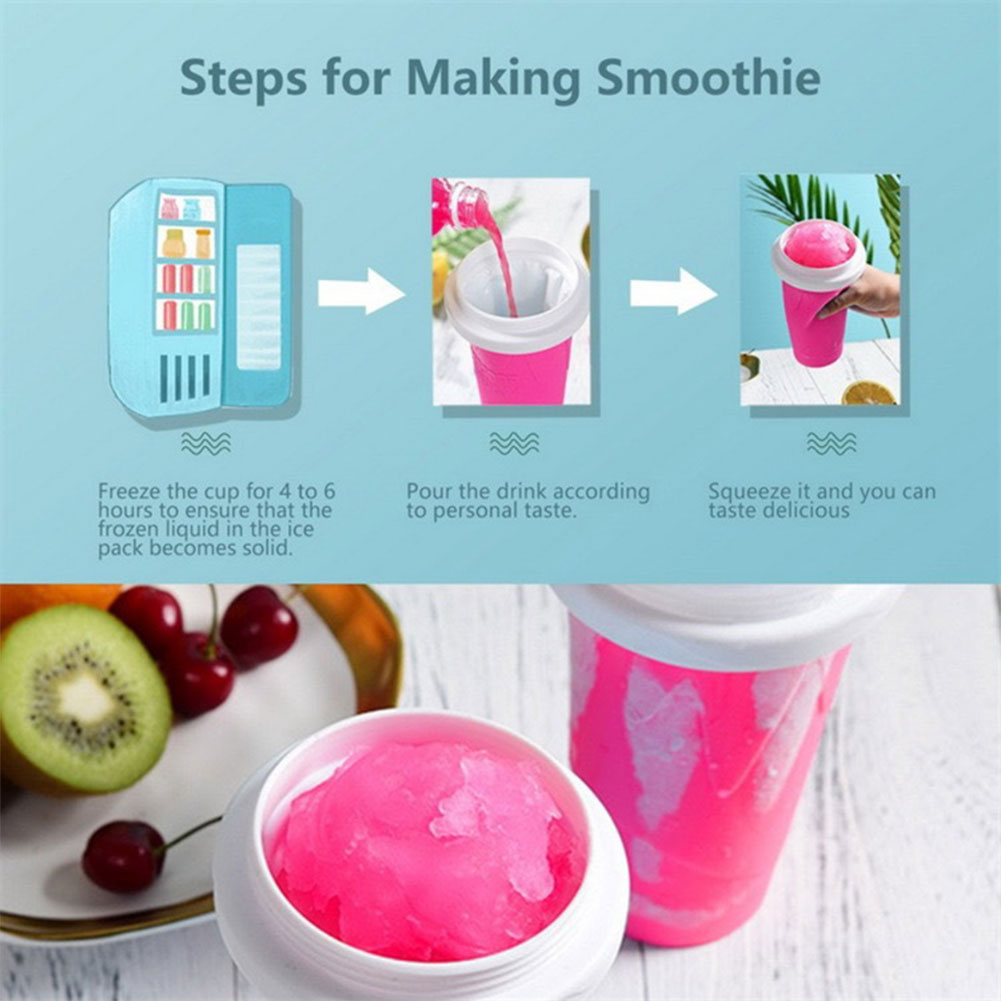 300ML Smoothies Squeeze Cup Qu - Slushie Machine Vending recension och pris