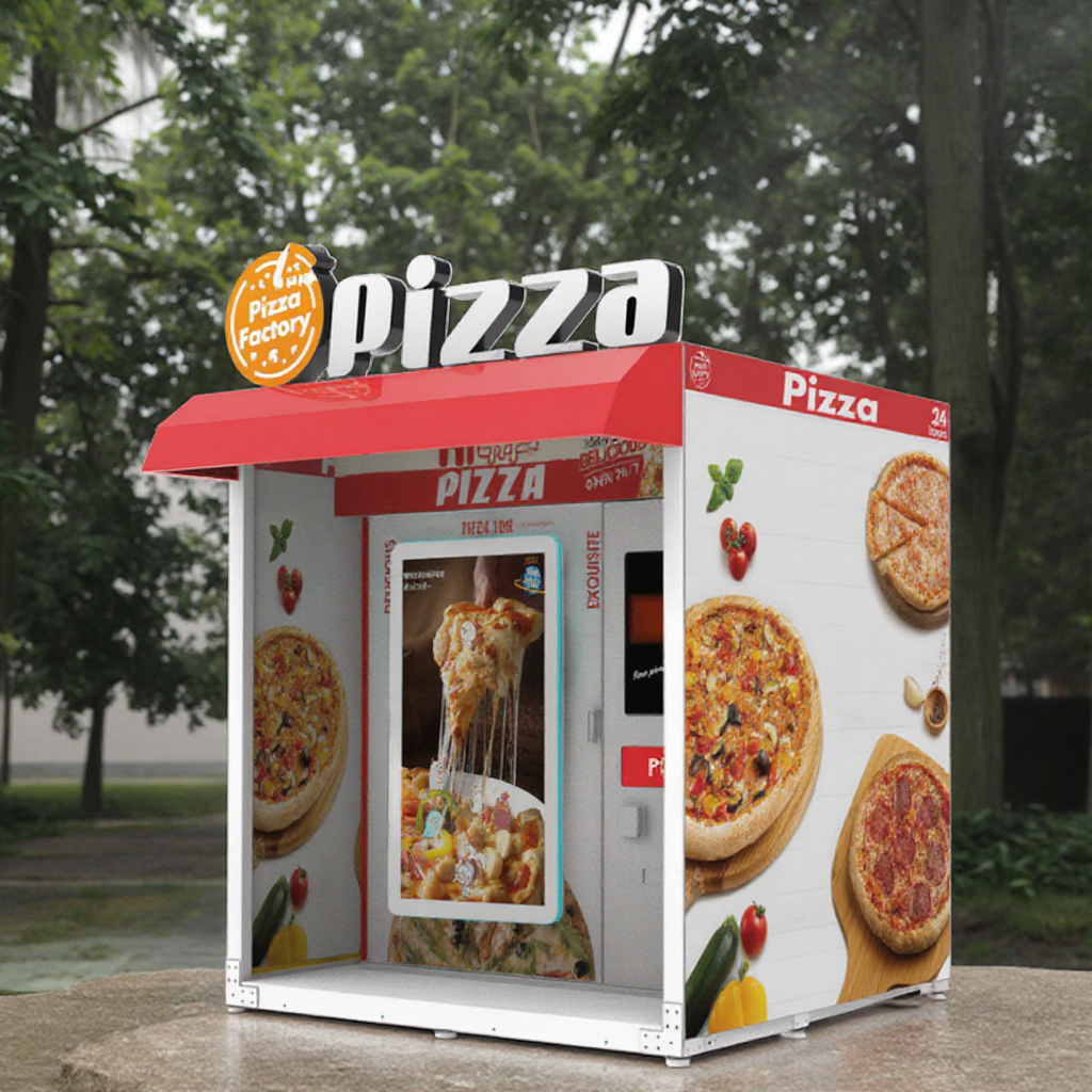 Wholesale Automated Hot Pizza  - Vending Machine Qr Code recension och pris