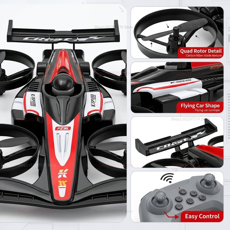 Mini RC Flying Car Transformab - Racing Arcade Cabinet recension och pris