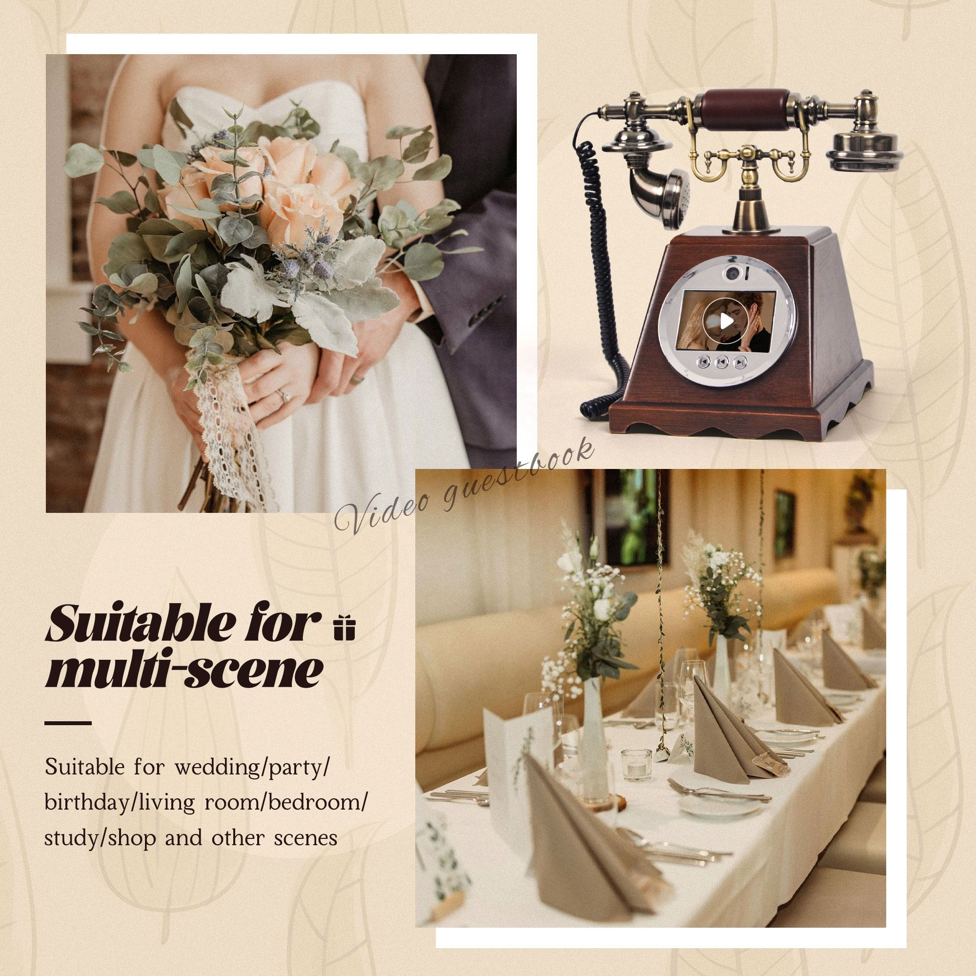 New Arrival Walnut Antique Tel - Photo Booth Machine recension och pris