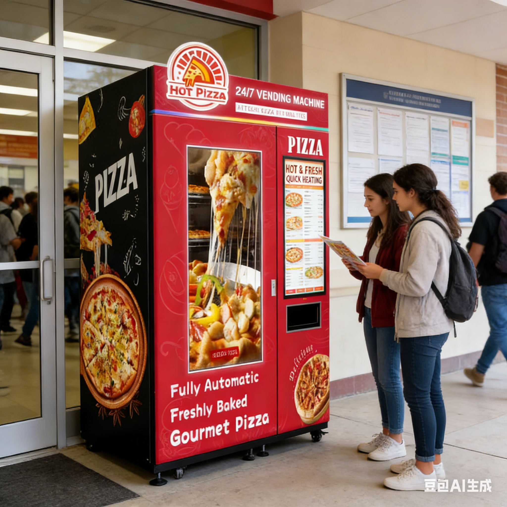 Pizza Machine Fully Automatic  - Popcorn Vending Machine recension och pris